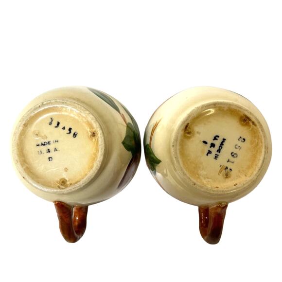 Lot of 4 Vintage Franciscan Apple Tea Cups & Saucers Hand Decorated, Made in USA - Picture 6 of 16